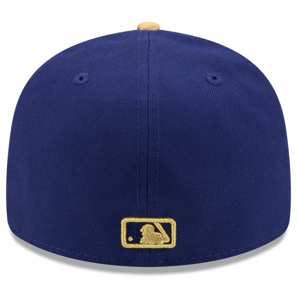 Los Angeles Dodgers 2026 Gold Collection Low Profile 59FIFTY Fitted Hat Royal | New Era