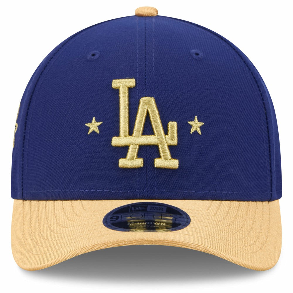 Los Angeles Dodgers 2026 Gold Collection M-Crown 9FORTY Adjustable Hat Royal | New Era