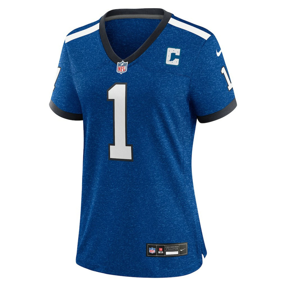Ahmad Sauce Gardner Indianapolis Colts Women's Alternate 2 Indiana Nights Game Jersey - Heather Royal