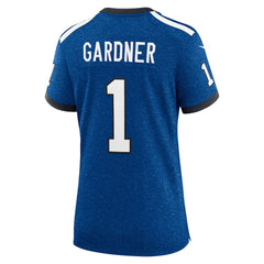 Ahmad Sauce Gardner Indianapolis Colts Women's Alternate 2 Indiana Nights Game Jersey - Heather Royal