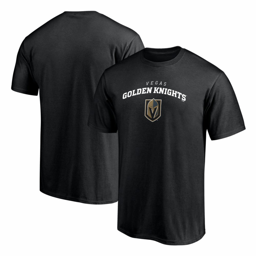 Vegas Golden Knights Team Lockup T-Shirt Black