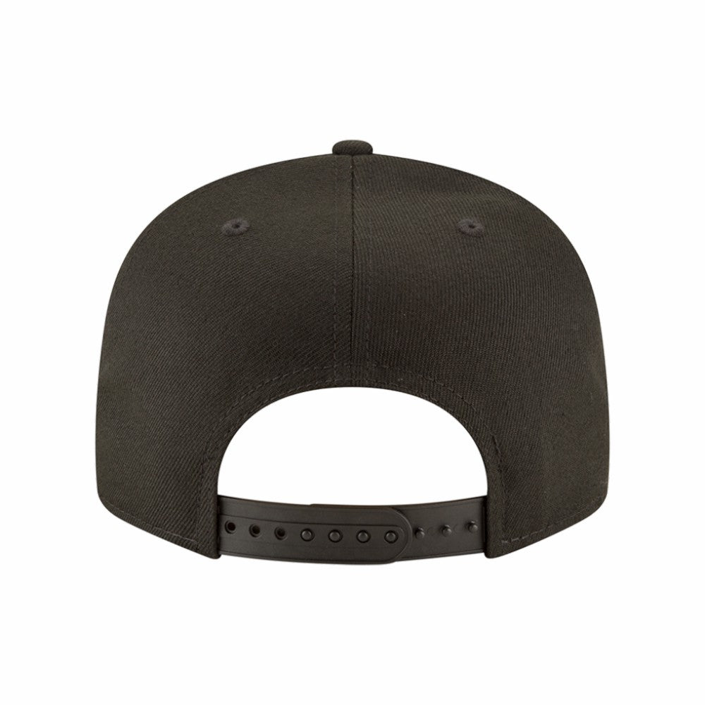 Los Angeles Dodgers 2024/25 Back-to-Back Champions Circle Side Patch 9FIFTY Snapback Hat Black | New Era