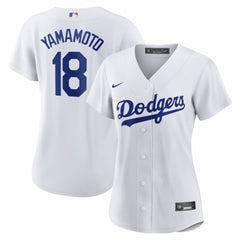 Yoshinobu Yamamoto Los Angeles Dodgers Women's Replica Jersey White | Nike