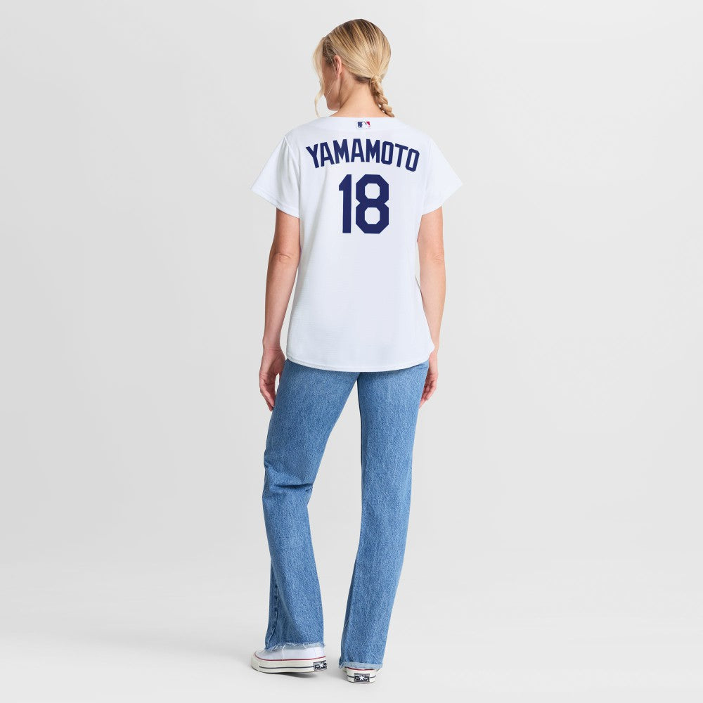 Yoshinobu Yamamoto Los Angeles Dodgers Women's Replica Jersey White | Nike