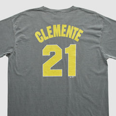 Pittsburgh Pirates Majestic 2010s T-shirt Dark Heather Gray Vintage