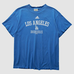Los Angeles Dodgers Adidas 2000s T-shirt Blue Vintage