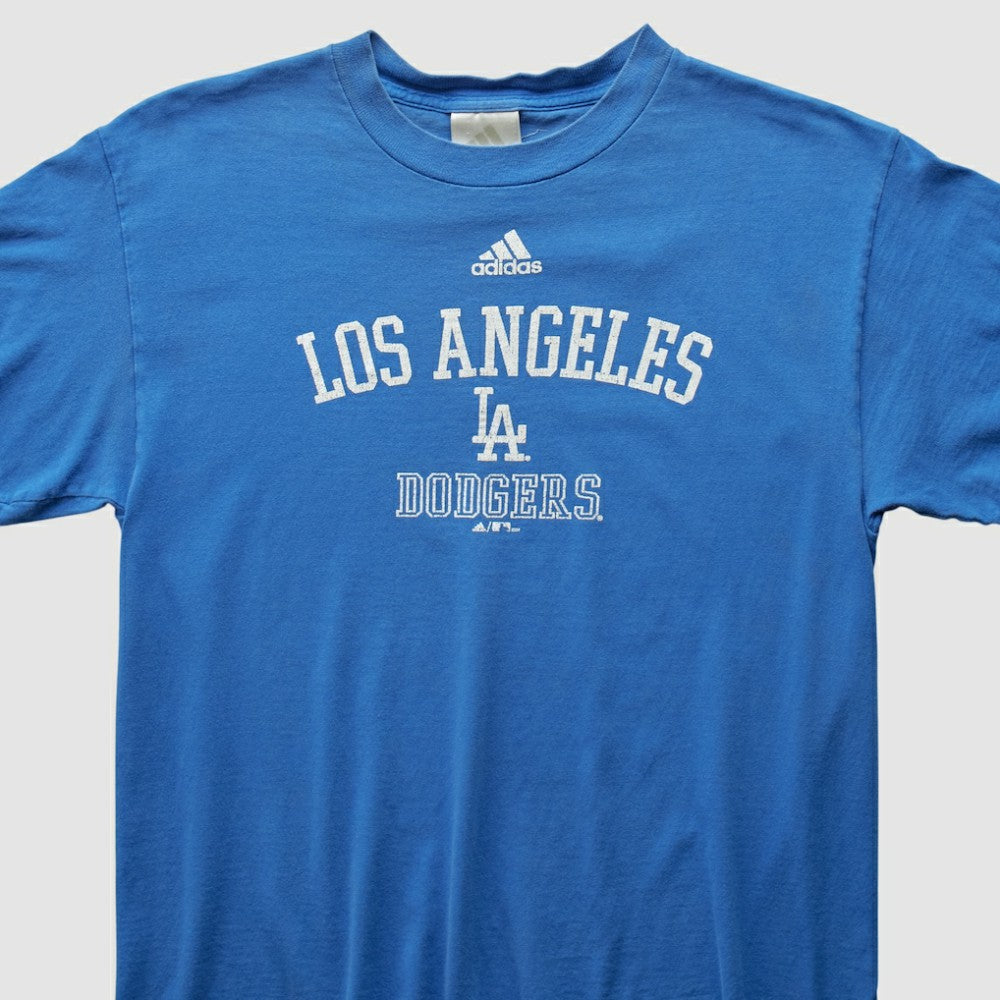 Los Angeles Dodgers Adidas 2000s T-shirt Blue Vintage