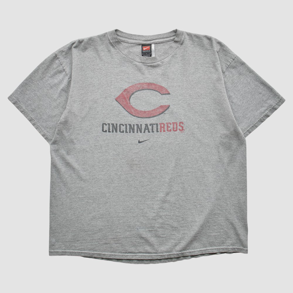Cincinnati Reds 2000s T-shirt Heather Gray Vintage | Nike