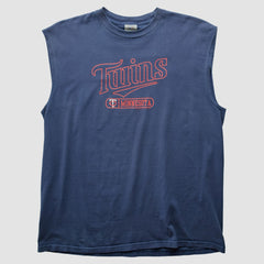 Minnesota Twins MLB 2000s Tank Navy Vintage