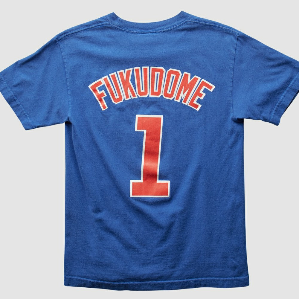 Chicago Cubs Majestic 2008 T-shirt Blue Vintage