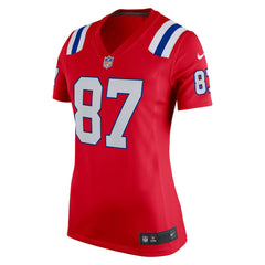 Rob Gronkowski New England Patriots Women's Alternate Retired Player Game Jersey - Red