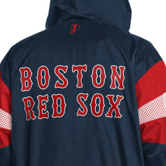 Boston Red Sox Pro Player Legacy Lightweight Full-Zip Hooded Jacket Navy/Red
