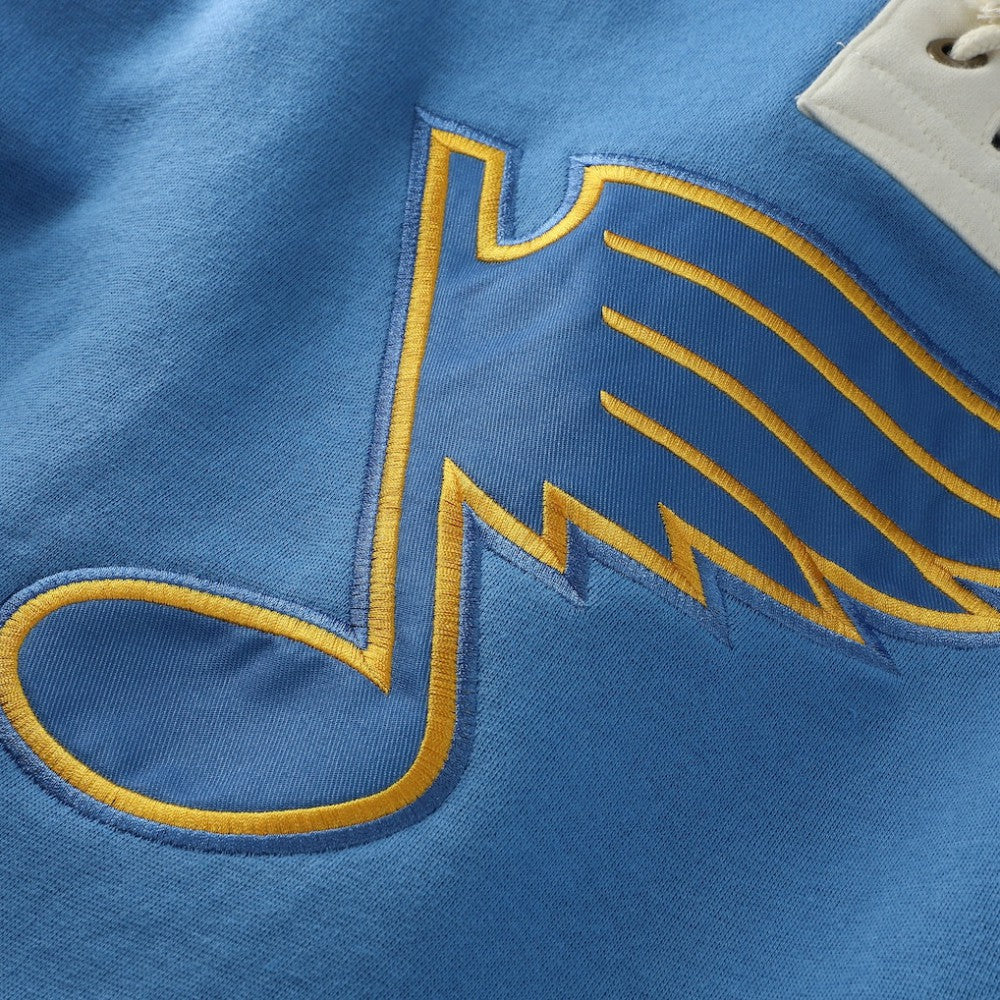 St. Louis Blues '47 Superior Lacer Hoodie Blue