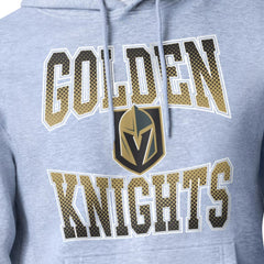 Vegas Golden Knights Starter Comic Style Team Graphic Hoodie Gray