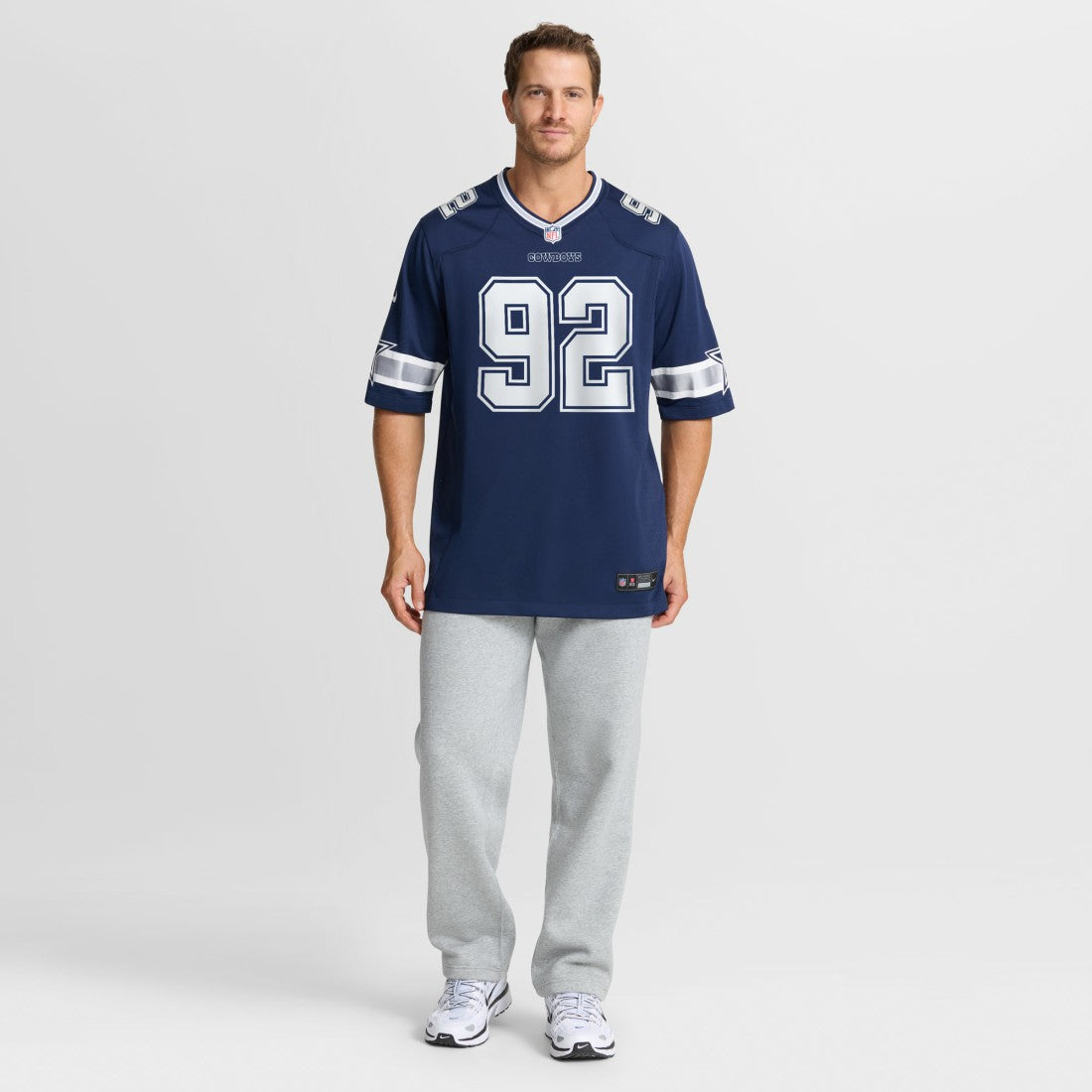 Quinnen Williams Dallas Cowboys Team Game Jersey - Navy