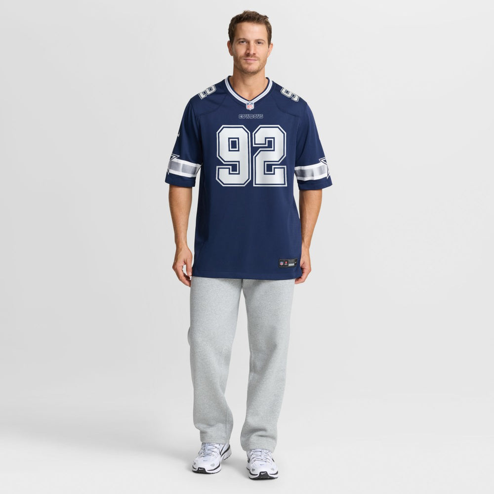 Quinnen Williams Dallas Cowboys Team Game Jersey - Navy