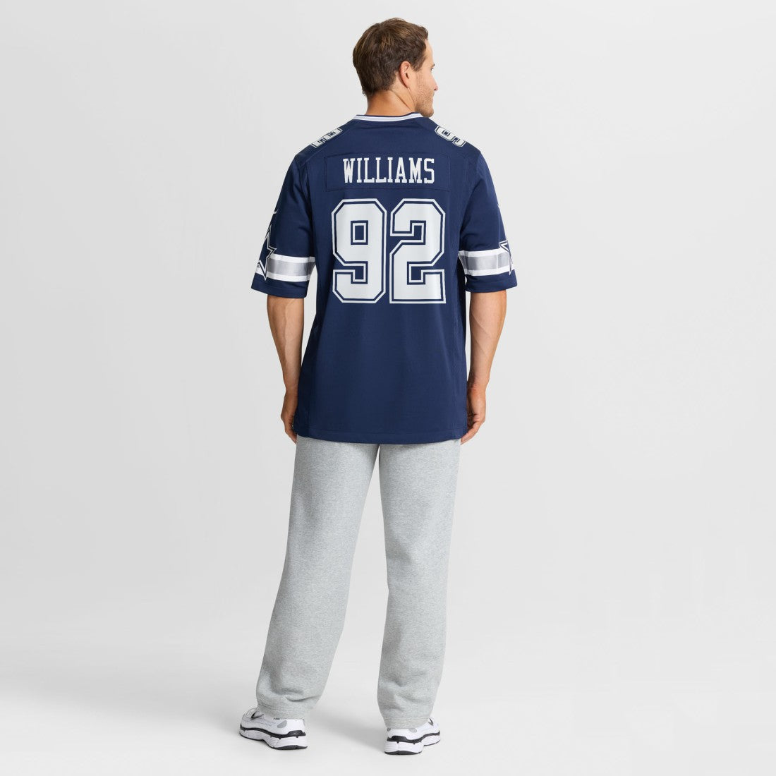 Quinnen Williams Dallas Cowboys Team Game Jersey - Navy