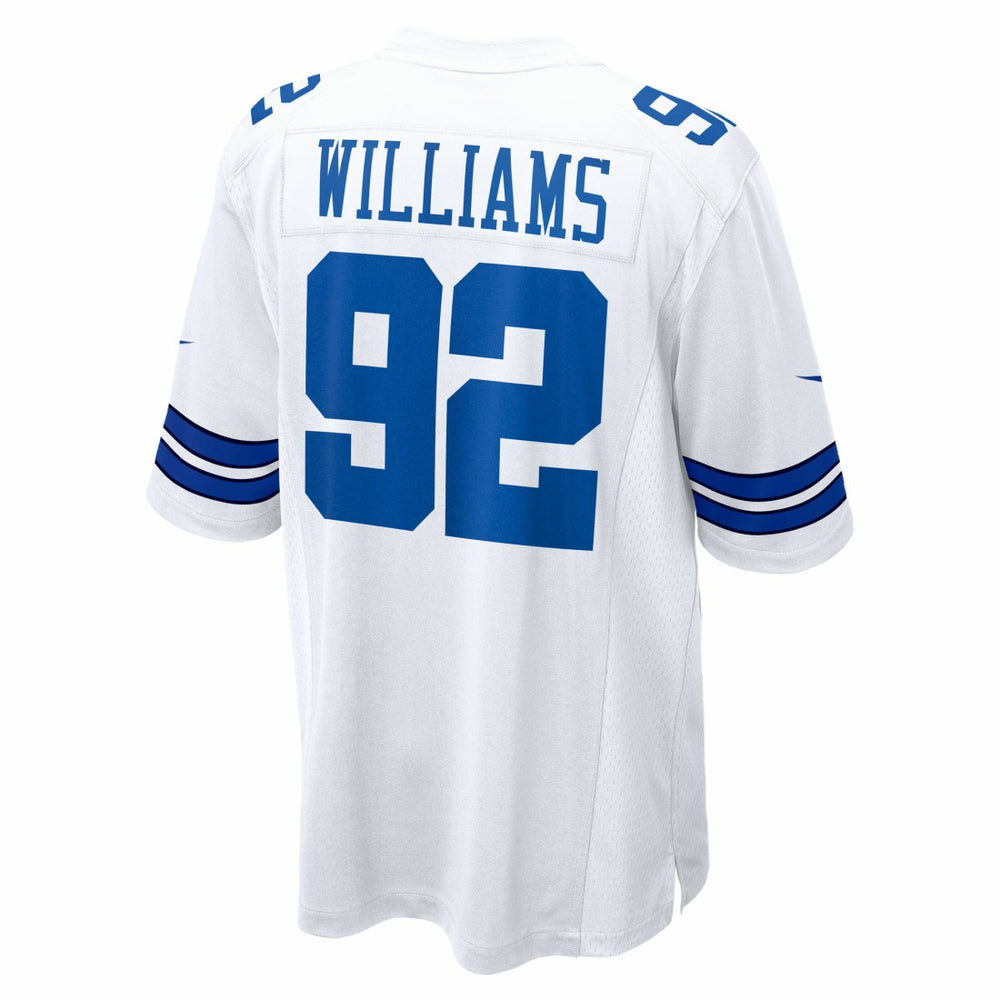 Quinnen Williams Dallas Cowboys Game Jersey - White