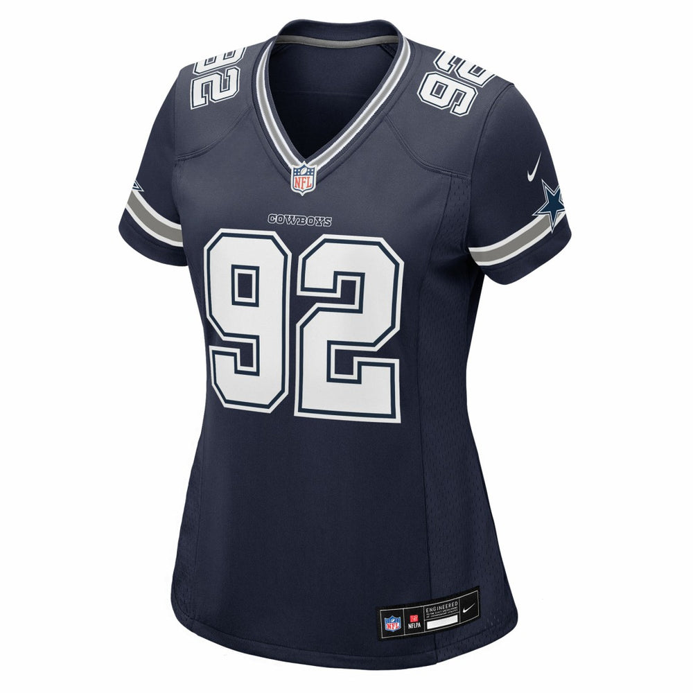Quinnen Williams Dallas Cowboys Women's Team Game Jersey - Navy