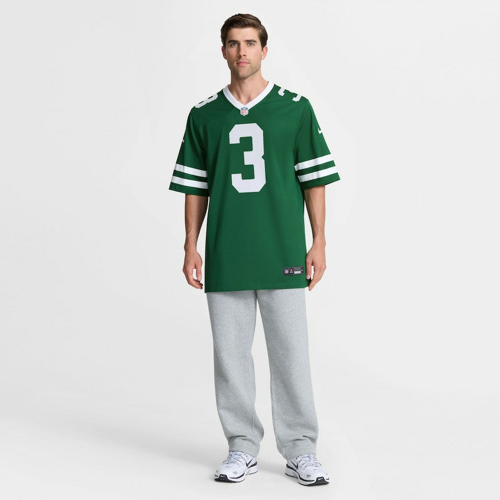 John Metchie III New York Jets Team Game Jersey - Legacy Green