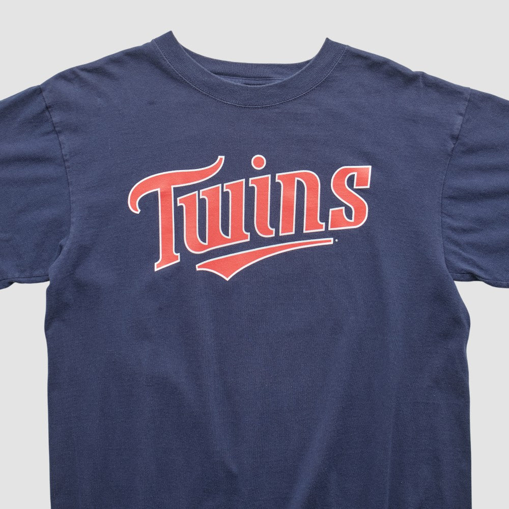 Minnesota Twins Majestic 2000s T-shirt Navy Vintage
