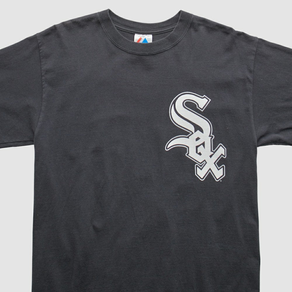 Chicago White Sox Majestic 2000s T-shirt Black Vintage
