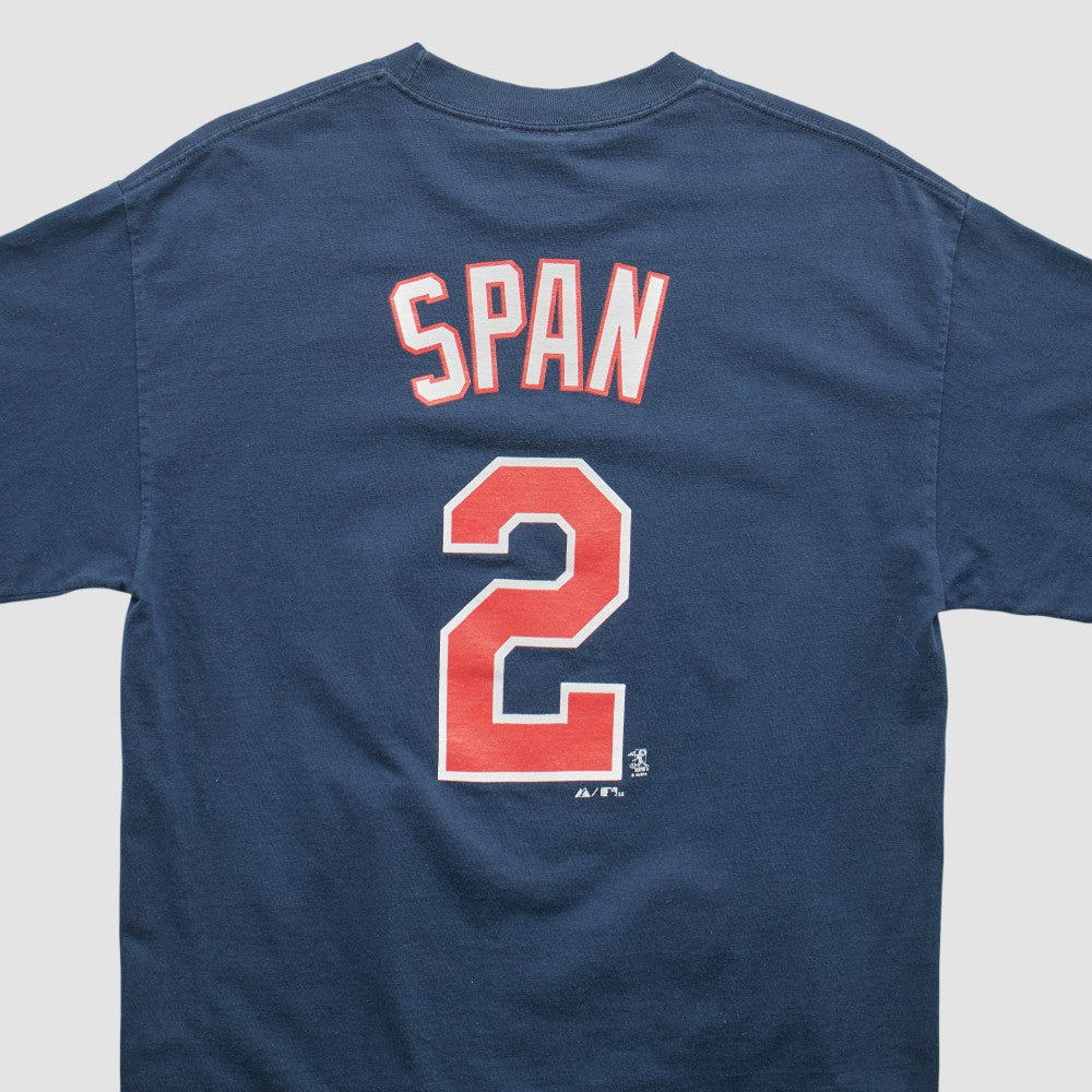 Minnesota Twins Majestic 2000s T-shirt Navy Vintage