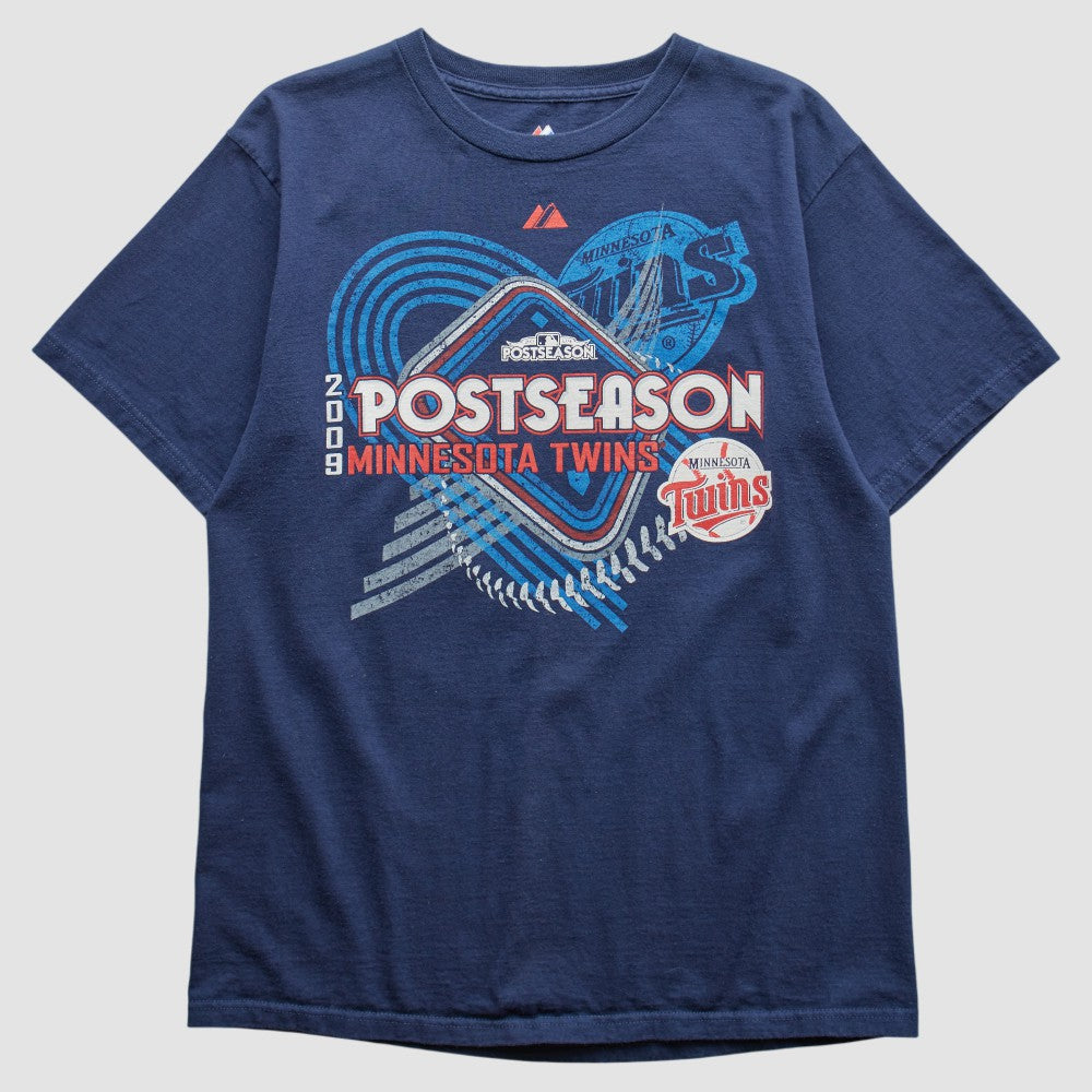 Minnesota Twins Majestic 2009 T-shirt Navy Vintage