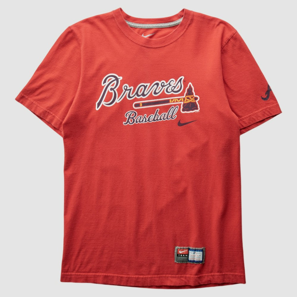 Atlanta Braves 2010s T-shirt Red Vintage | Nike