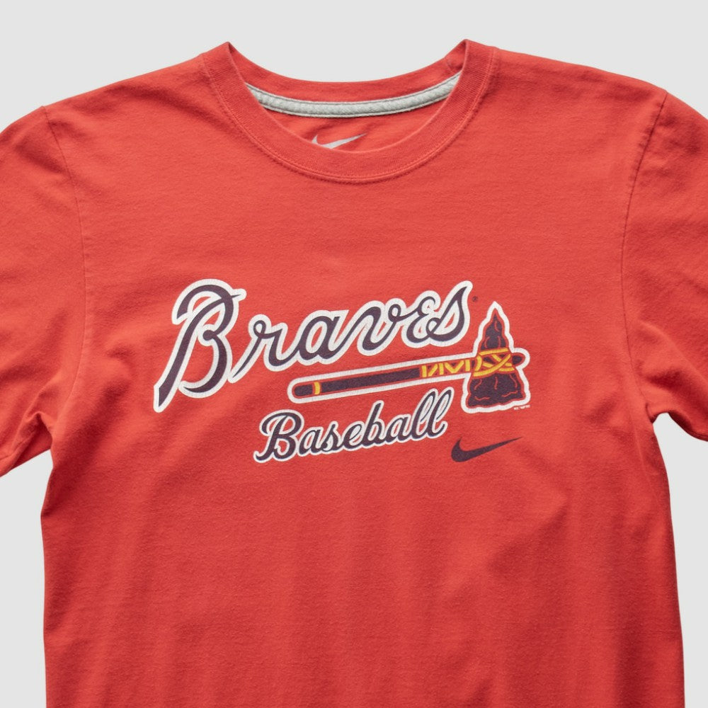 Atlanta Braves 2010s T-shirt Red Vintage | Nike