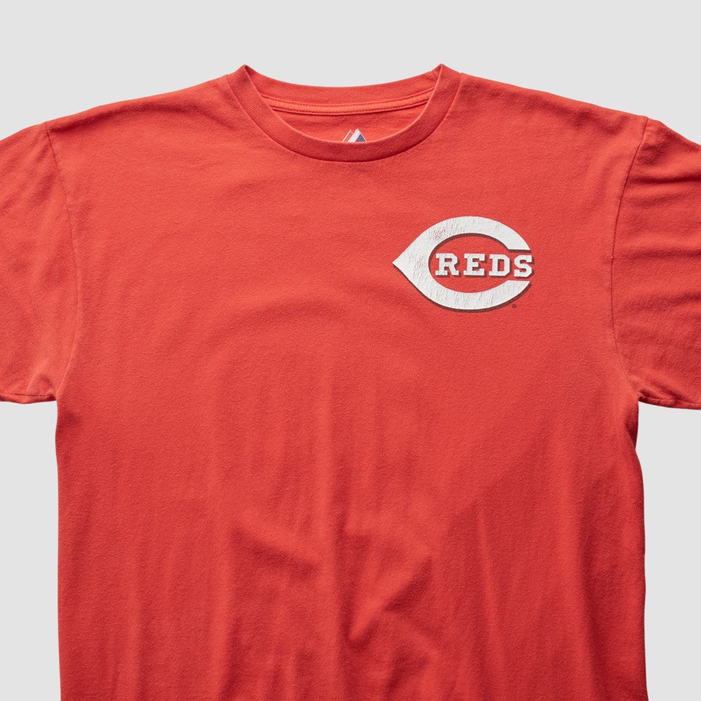 Cincinnati Reds Majestic 2000s T-shirt Red Vintage