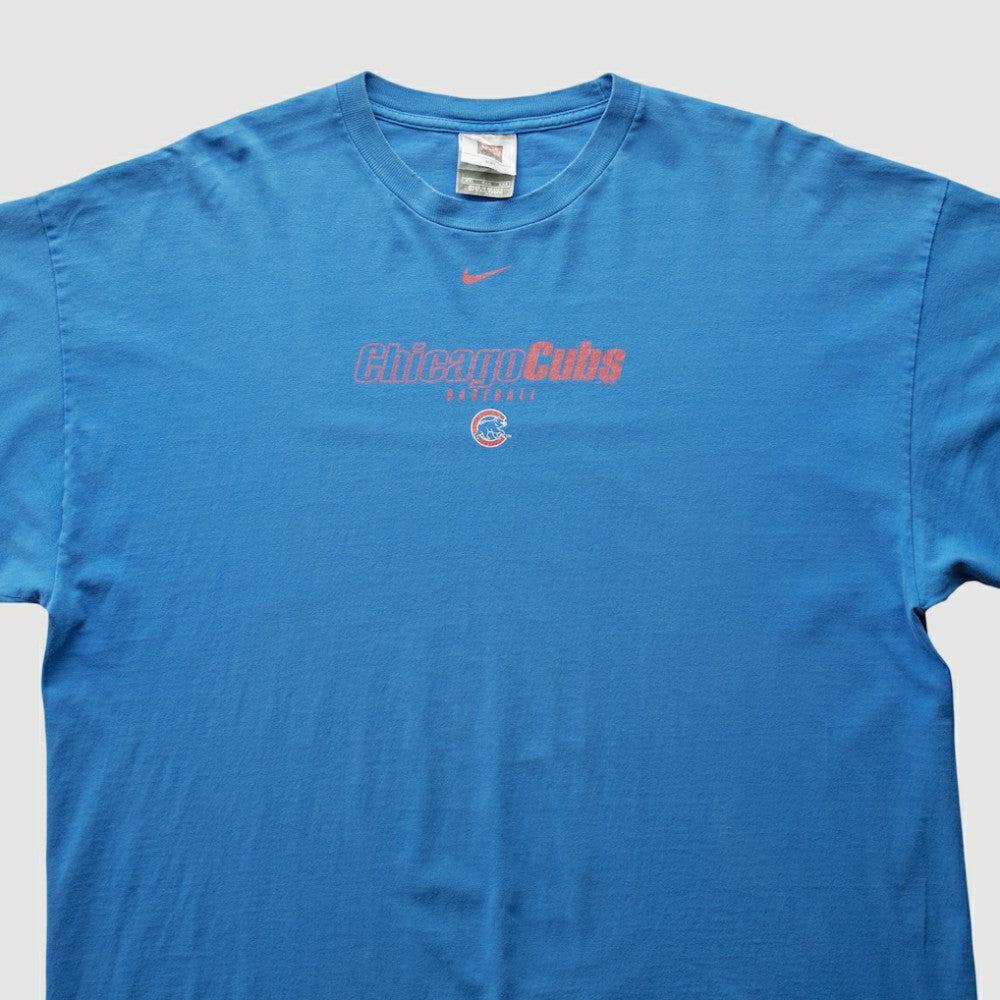 Chicago Cubs 2000s T-shirt Blue Vintage | Nike