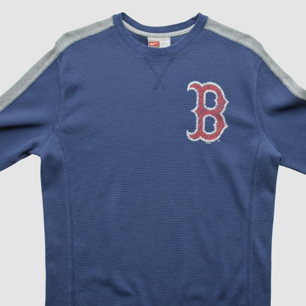 Boston Red Sox 2000s Long Sleeve T-shirt Navy Vintage | Nike