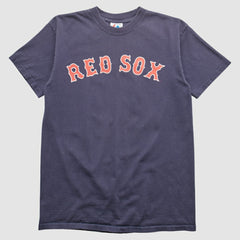 Boston Red Sox Majestic 2000s T-shirt Navy Vintage