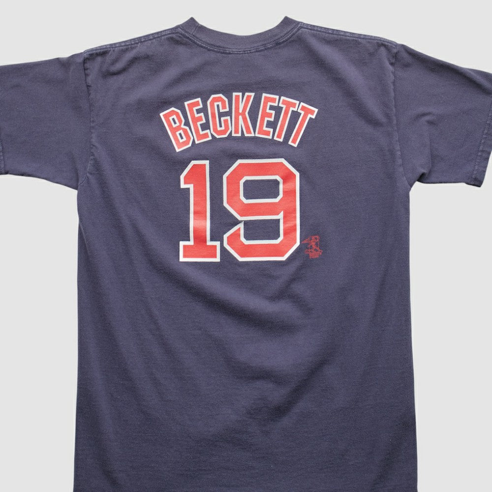 Boston Red Sox Majestic 2000s T-shirt Navy Vintage