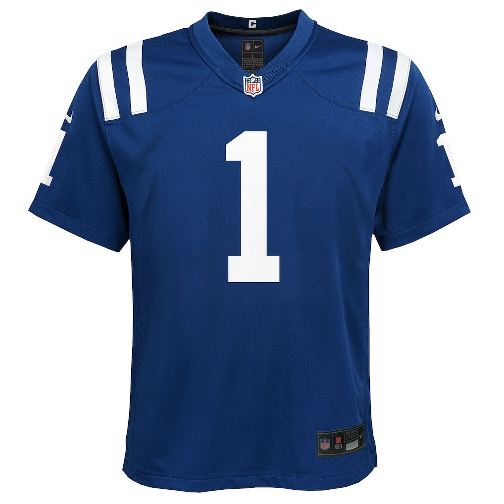 Ahmad Sauce Gardner Indianapolis Colts Youth Home Game Jersey - Blue