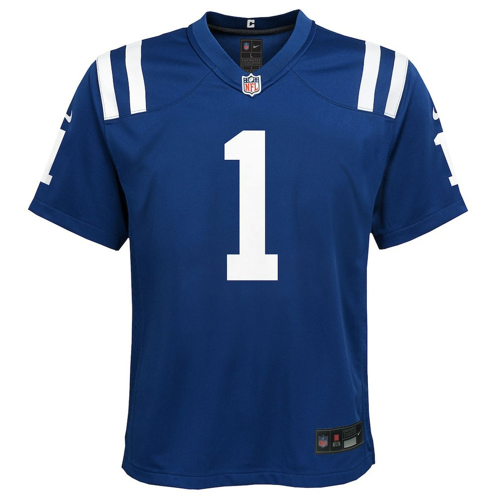 Ahmad Sauce Gardner Indianapolis Colts Youth Home Game Jersey - Blue