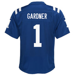 Ahmad Sauce Gardner Indianapolis Colts Youth Home Game Jersey - Blue