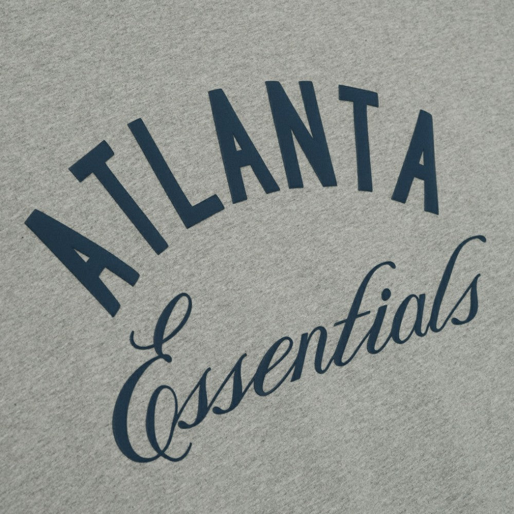 Atlanta Braves Fear of God x MLB Unisex 90's T-Shirt Heather Gray
