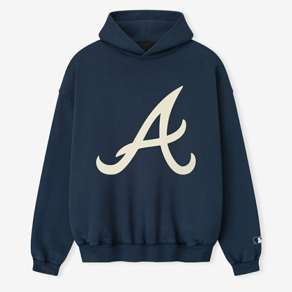Atlanta Braves Fear of God x MLB Unisex Sport Hoodie Navy
