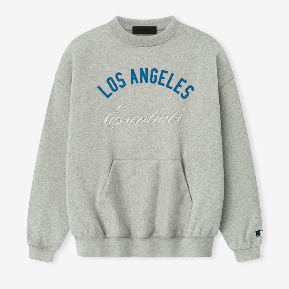 Los Angeles Dodgers Fear of God x MLB Unisex Sport Sweatshirt Heather Gray