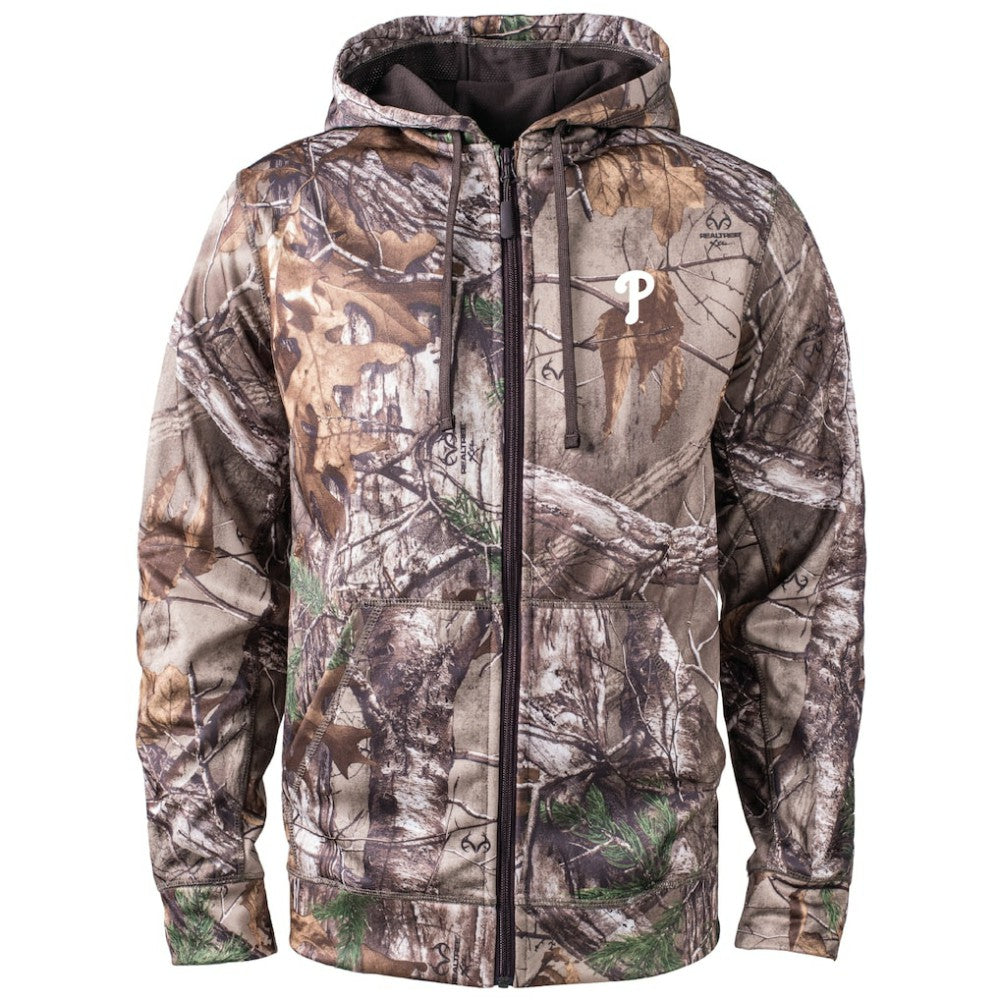 Philadelphia Phillies Dunbrooke Trophy Realtree Full-Zip Hoodie Camo