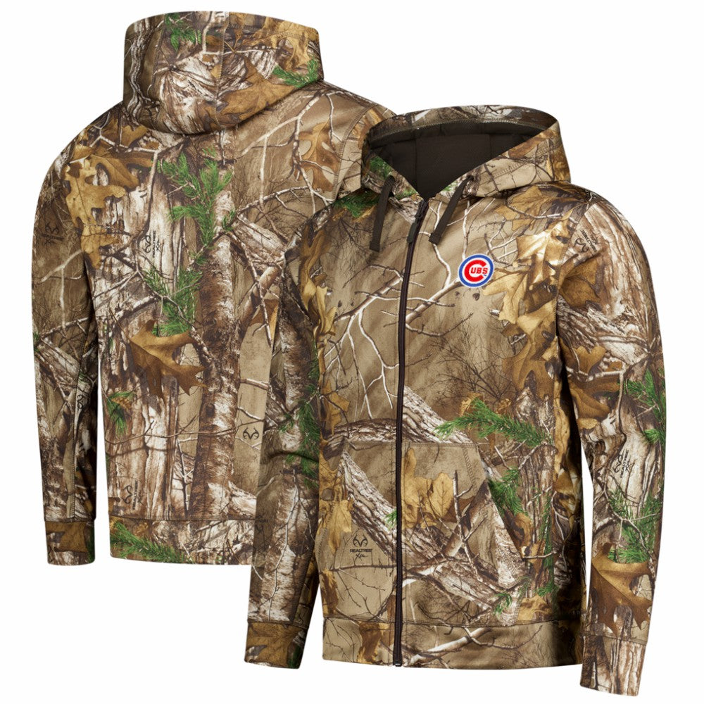 Chicago Cubs Dunbrooke Trophy Realtree Full-Zip Hoodie Camo