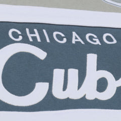 Chicago Cubs Cooperstown Collection Thunderstorm Head Coach Hoodie Gray | Mitchell & Ness