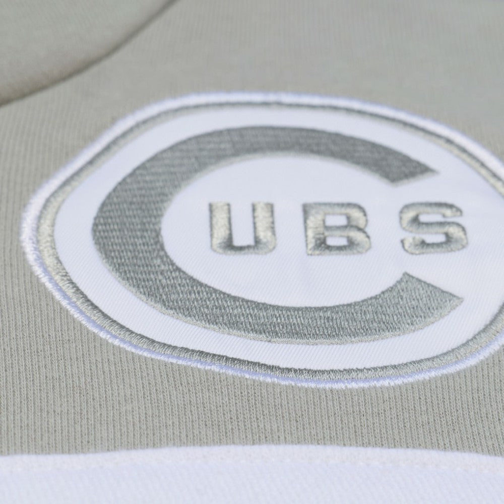 Chicago Cubs Cooperstown Collection Thunderstorm Head Coach Hoodie Gray | Mitchell & Ness