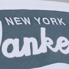 New York Yankees Cooperstown Collection Thunderstorm Head Coach Hoodie Gray | Mitchell & Ness