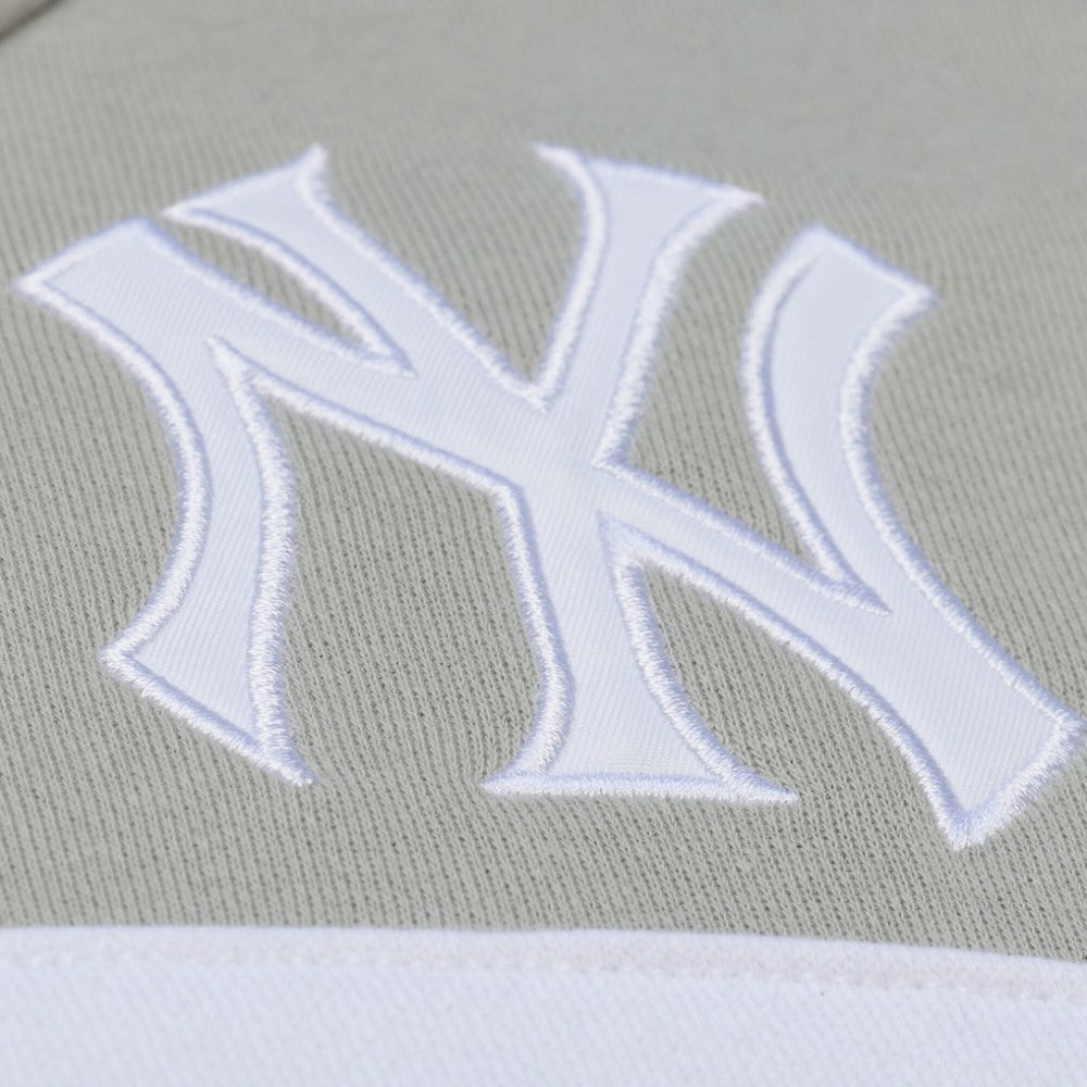 New York Yankees Cooperstown Collection Thunderstorm Head Coach Hoodie Gray | Mitchell & Ness
