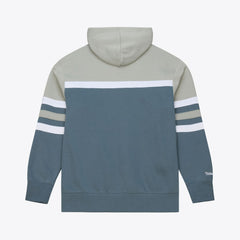 San Diego Padres Cooperstown Collection Thunderstorm Head Coach Hoodie Gray | Mitchell & Ness