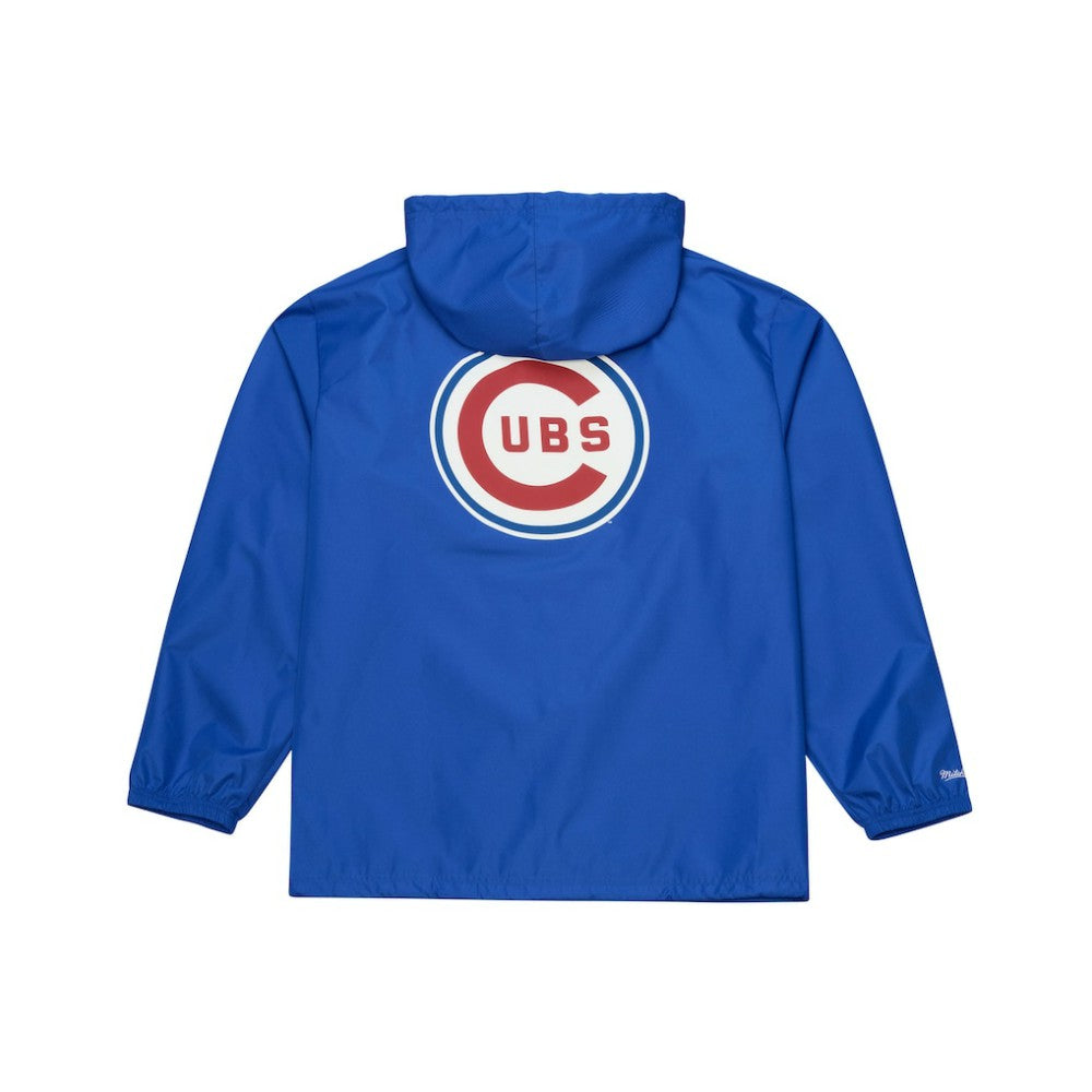 Chicago Cubs Full-Snap Hooded Coaches Jacket Royal | Mitchell & Ness