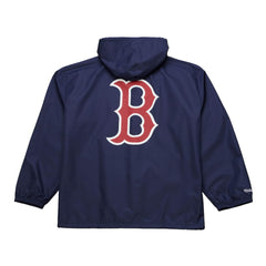 Boston Red Sox Full-Snap Hooded Coaches Jacket Navy | Mitchell & Ness